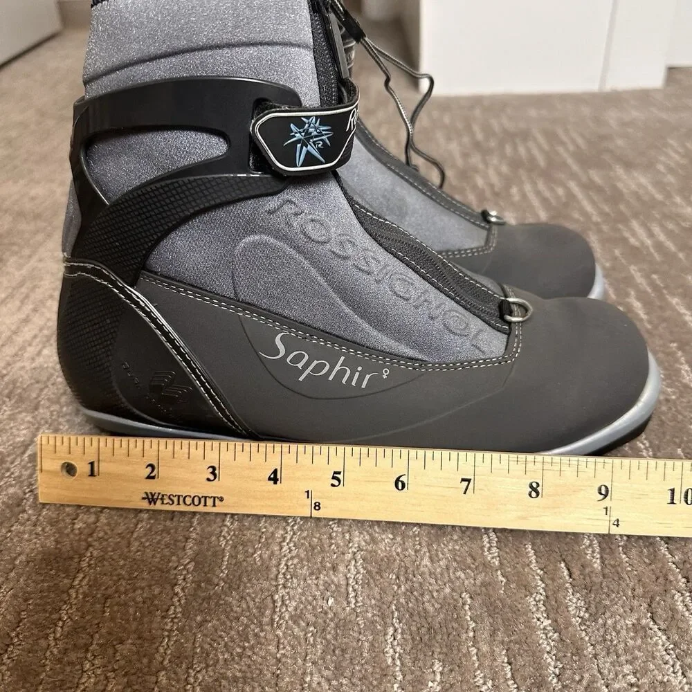 Rossignol Saphir Women’s cross country Ski Boots EU 39 Thermo Fit Gray/Black